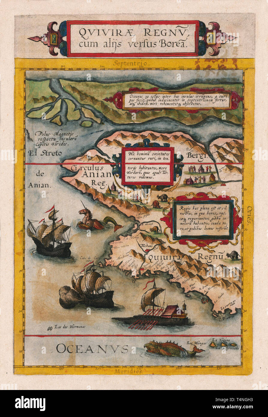 Site de l'Alaska 1593 Banque D'Images