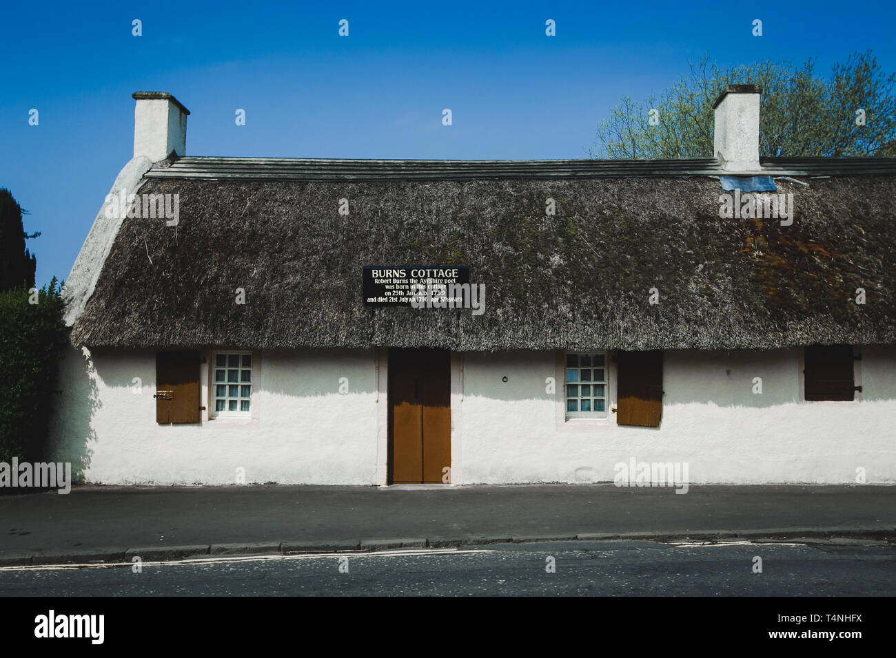 Robert Burns Birthplace Museum, Alloway, Ecosse Banque D'Images