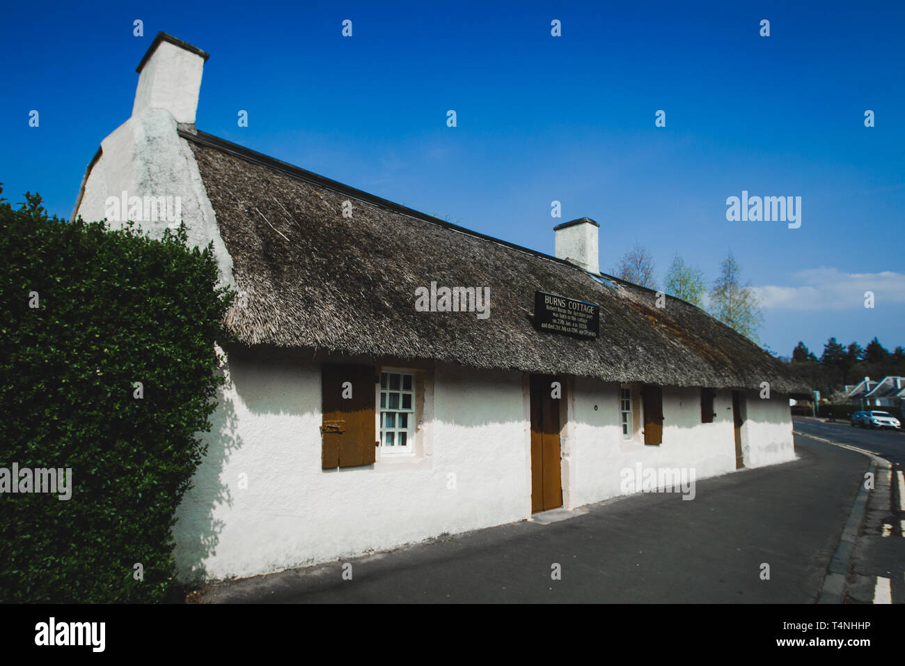 Robert Burns Birthplace Museum, Alloway, Ecosse Banque D'Images