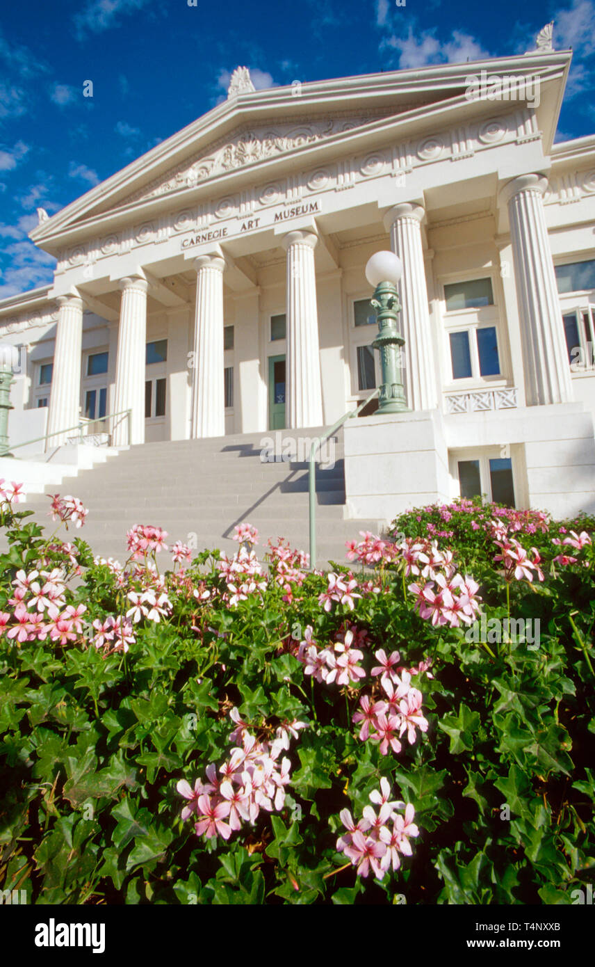 Oxnard California,C Street,Carnegie Art Museum,histoire,collections,exposition collection,promouvoir,produits affichage vente,éducation,apprendre Banque D'Images