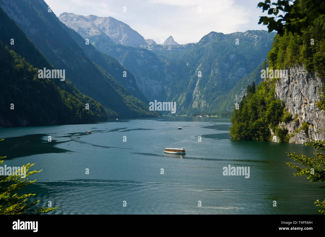 Le parc national de Berchtesgaden, en Bavière, Allemagne Banque D'Images