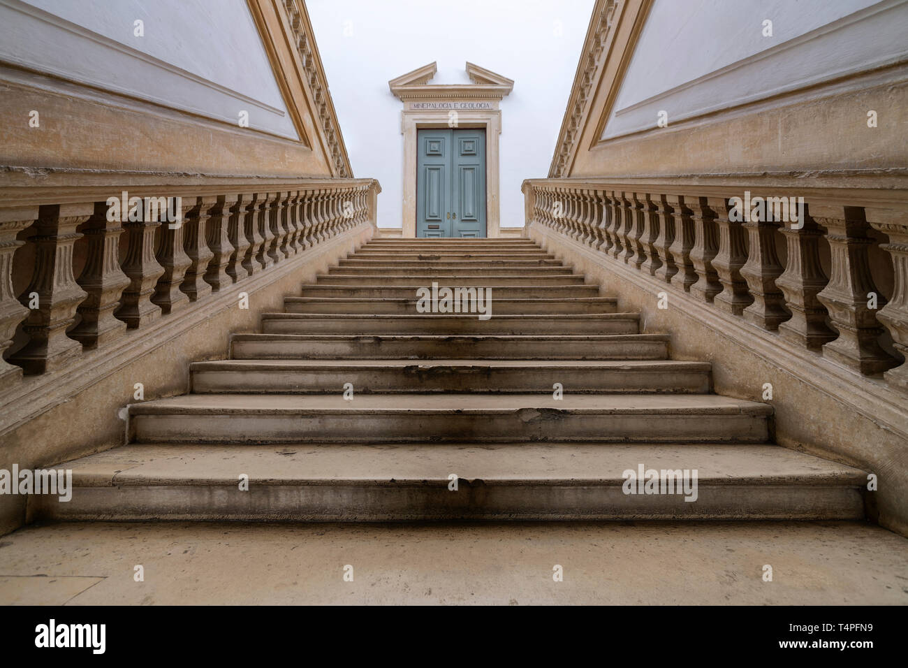 Escalier à l'Université de Coimbra Banque D'Images