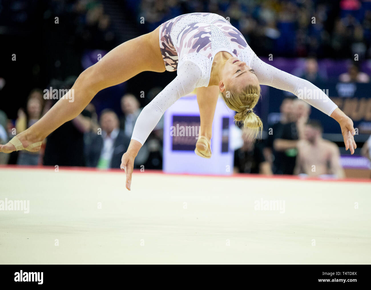 Superstars de la gymnastique Banque D'Images