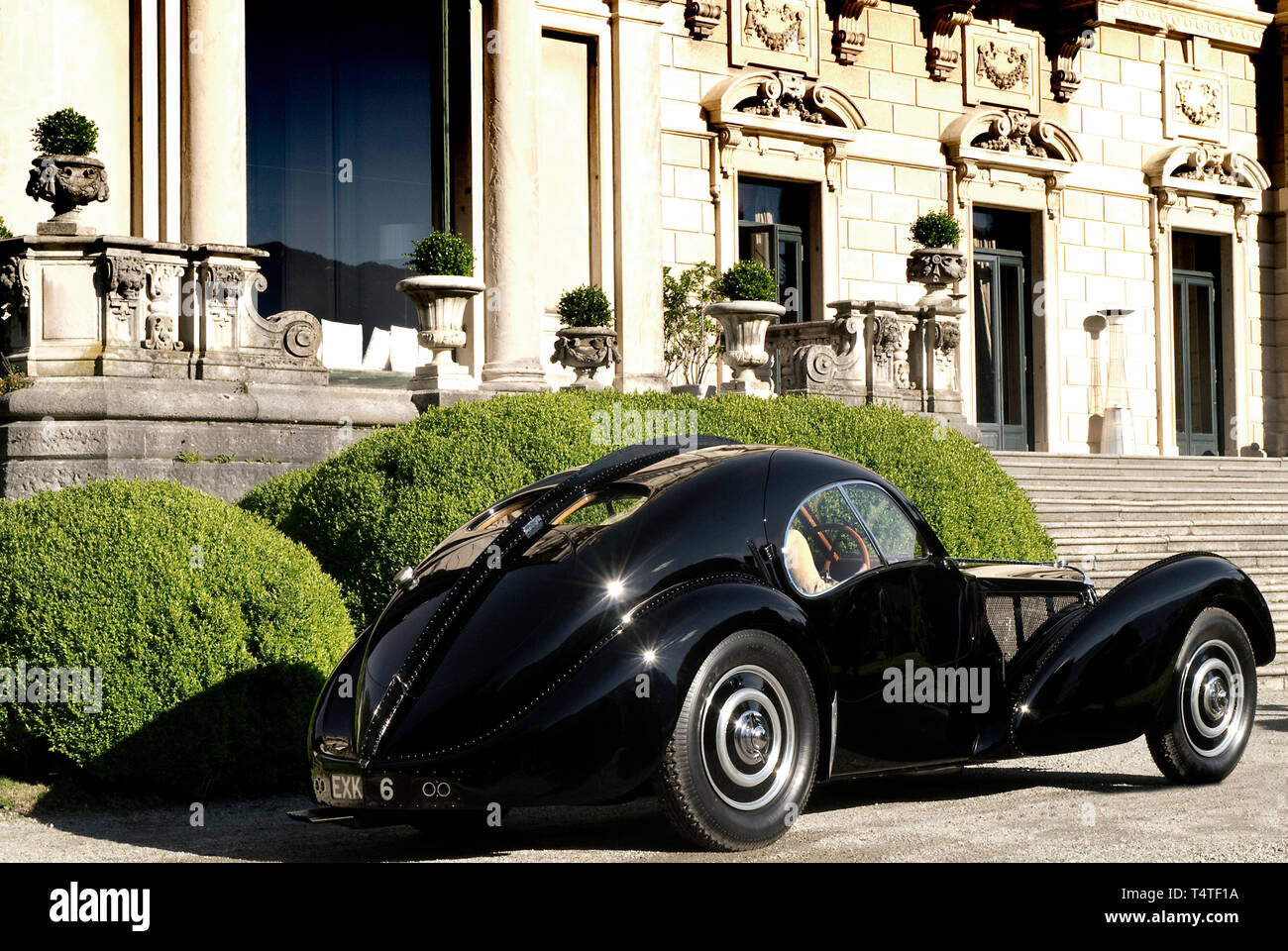Ralph Lauren's "Coppa d'Oro Villa d'Este' gagnant 26/5/13 1938 Bugatti 57SC Atlantic Banque D'Images