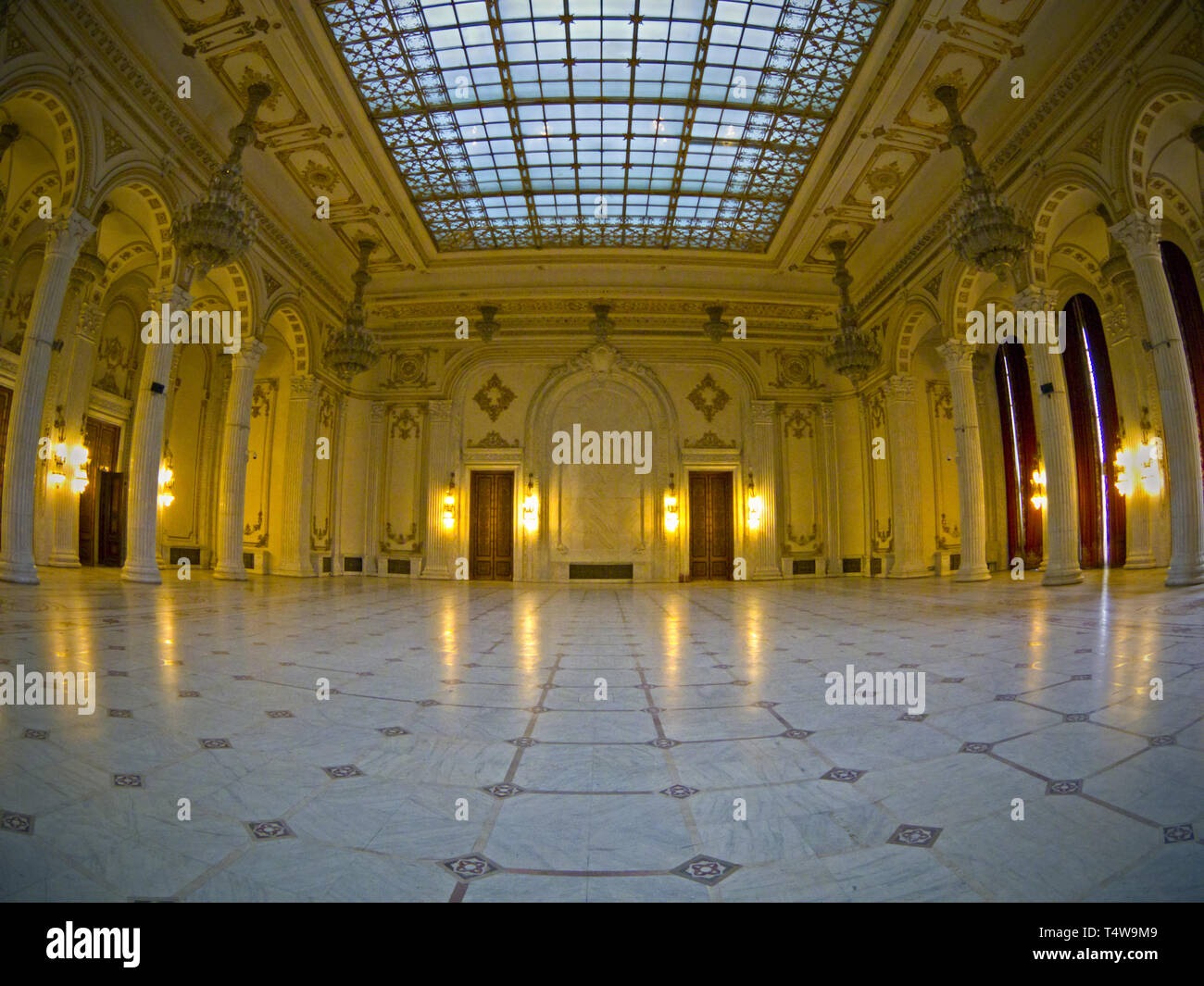 Le parlement roumain Banque D'Images