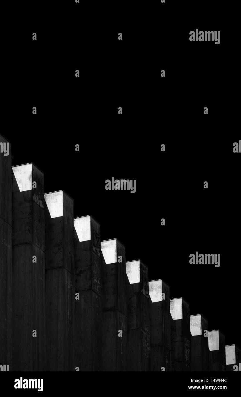 Le Besarge Mozetti cshof conçu par Banque D'Images