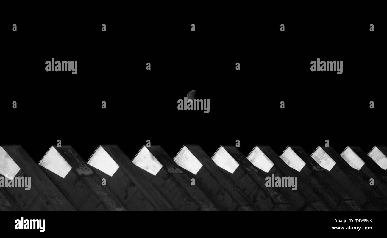 Le Besarge Mozetti cshof conçu par Banque D'Images