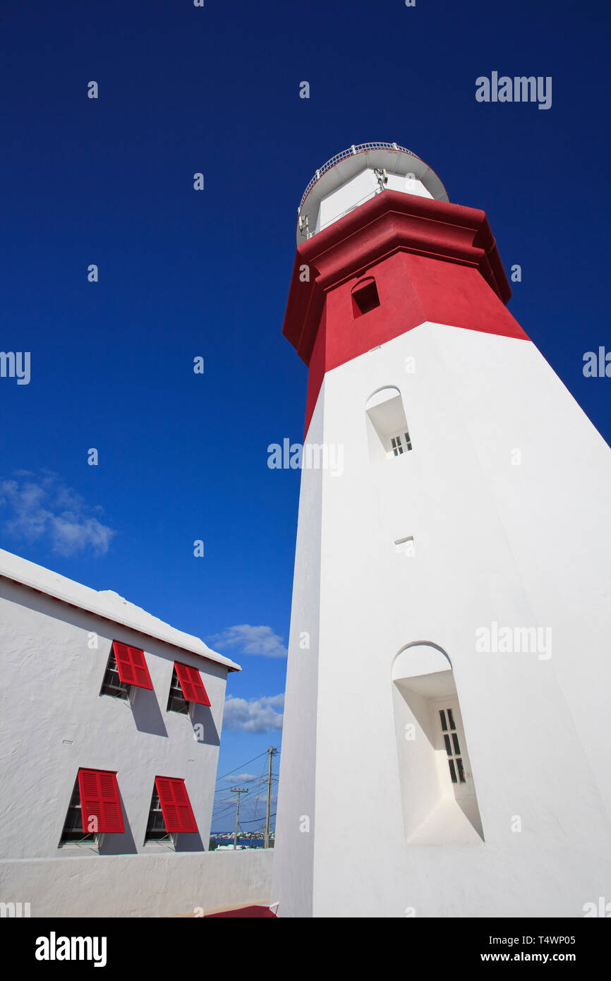 Les Bermudes, S. George's, St David's Lighthouse Banque D'Images