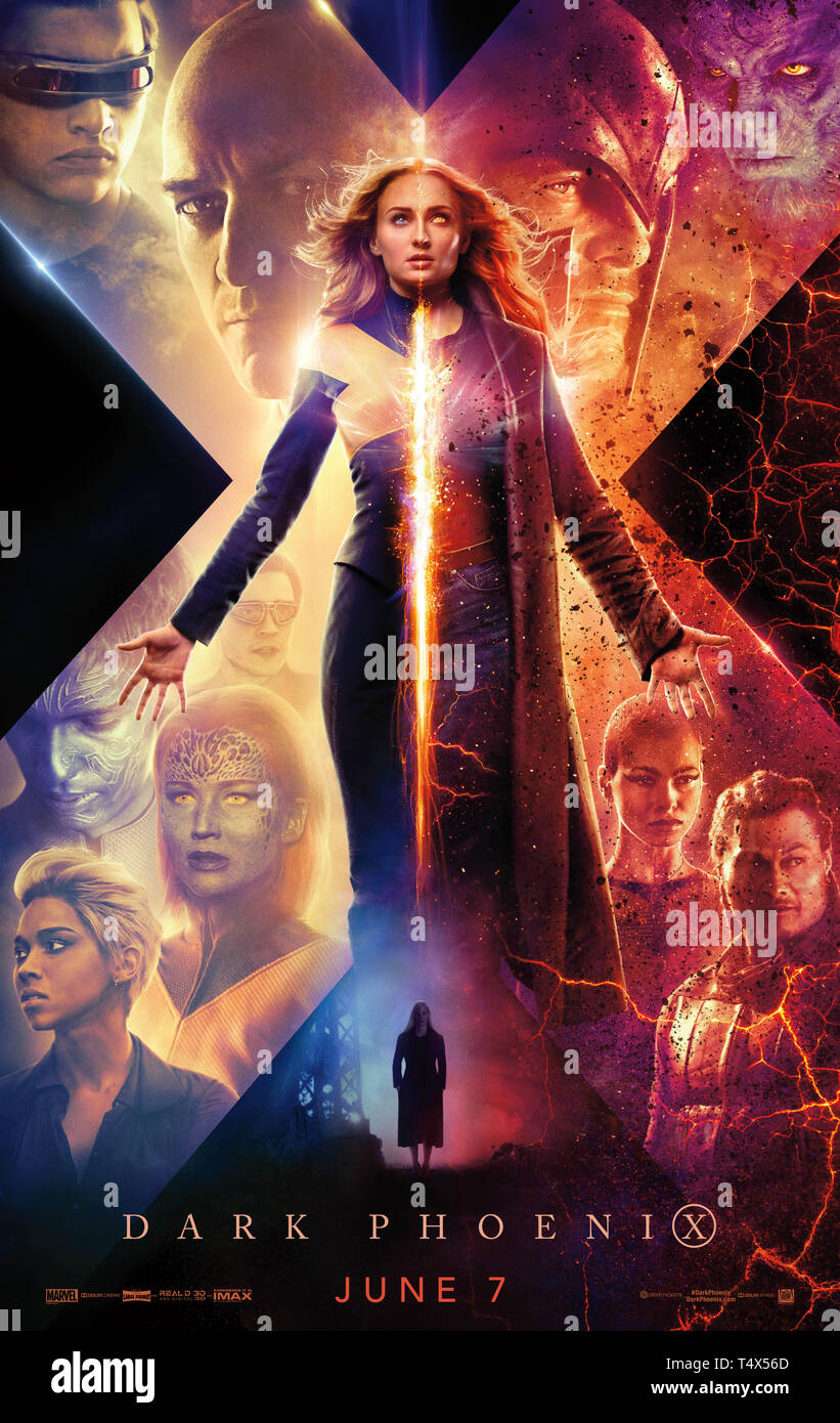 DATE DE SORTIE : juin 7, 2019 Title : Dark Phoenix STUDIO : 20th Century Fox Réalisateur : Simon Kinberg PLOT : Jean Gray commence à développer des pouvoirs incroyables que la corruption et la transformer en une Dark Phoenix. Maintenant, les X-Men devront décider si la vie d'un membre de l'équipe vaut plus que toutes les personnes vivant dans le monde. Avec : SOPHIE TURNER comme Jean Gray affiches (crédit Image : © Twentieth Century Fox/photos) Banque D'Images