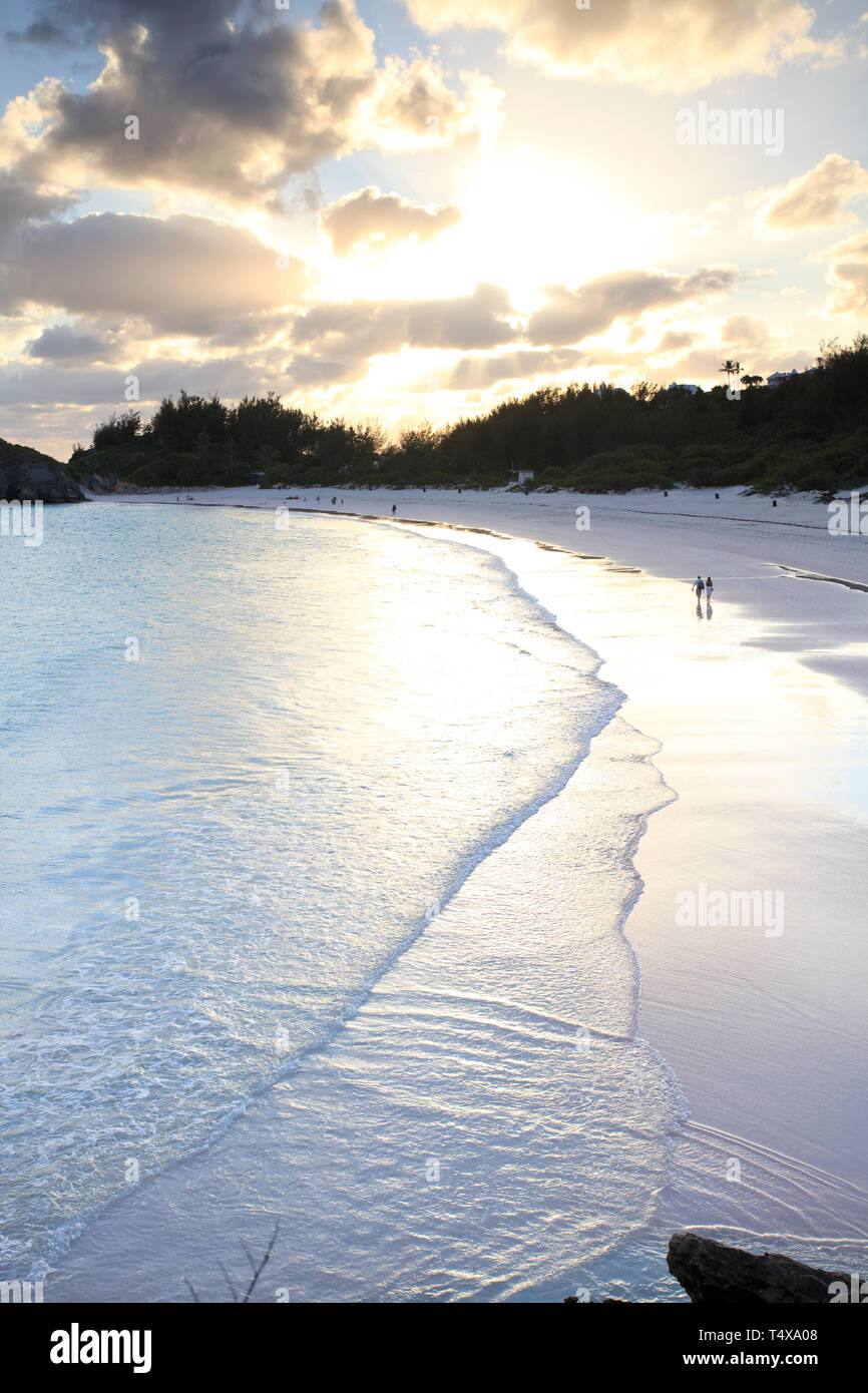 Les Bermudes, Southampton Parish, Horseshoe Bay Banque D'Images