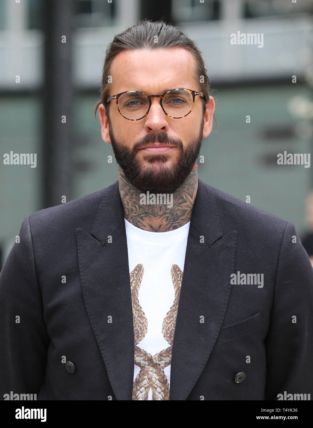 Pete Wicks hors studios ITV Avec : Pete Wicks Où : London, Royaume-Uni Quand : 19 mars 2019 Credit : Rocky/WENN.com Banque D'Images