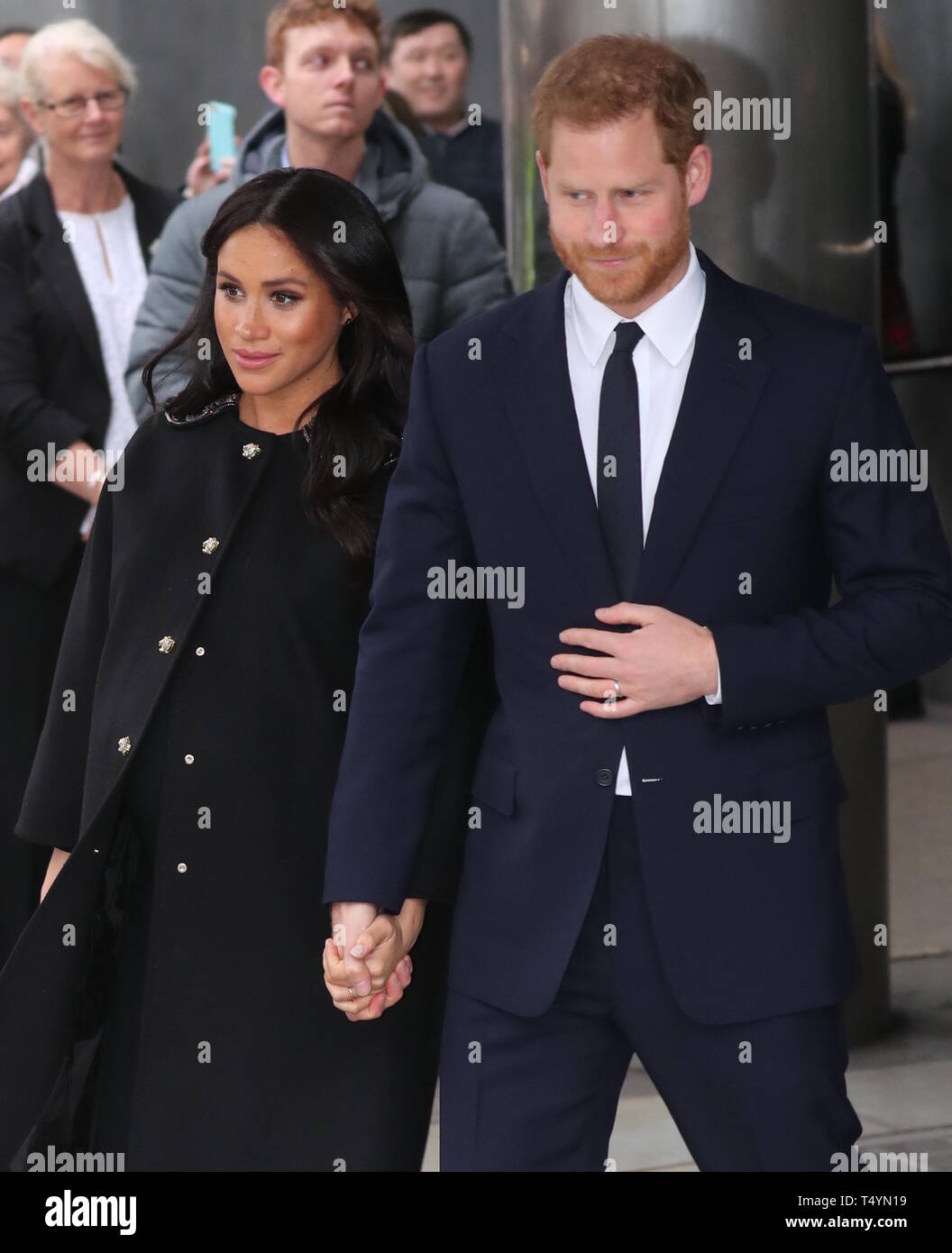 Le duc et la duchesse de Kent visitez New Zealand House pour signer le livre de condoléances à l'égard de l'attaque terroriste de la semaine dernière avec le prince Harry, duc de Sussex, Meghan, duchesse de Sussex, Meghan Markle Où : London, Royaume-Uni Quand : 19 Mar 2019 Crédit : John Rainford/WENN Banque D'Images