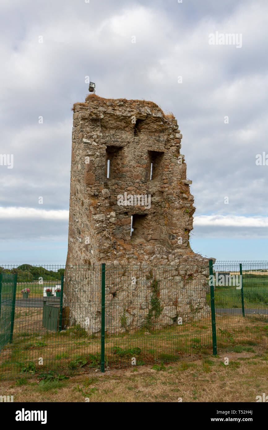 Partie de la sanctuaire marial de Notre Dame de l'Île du monastère, Co Wexford, Irlande. Banque D'Images