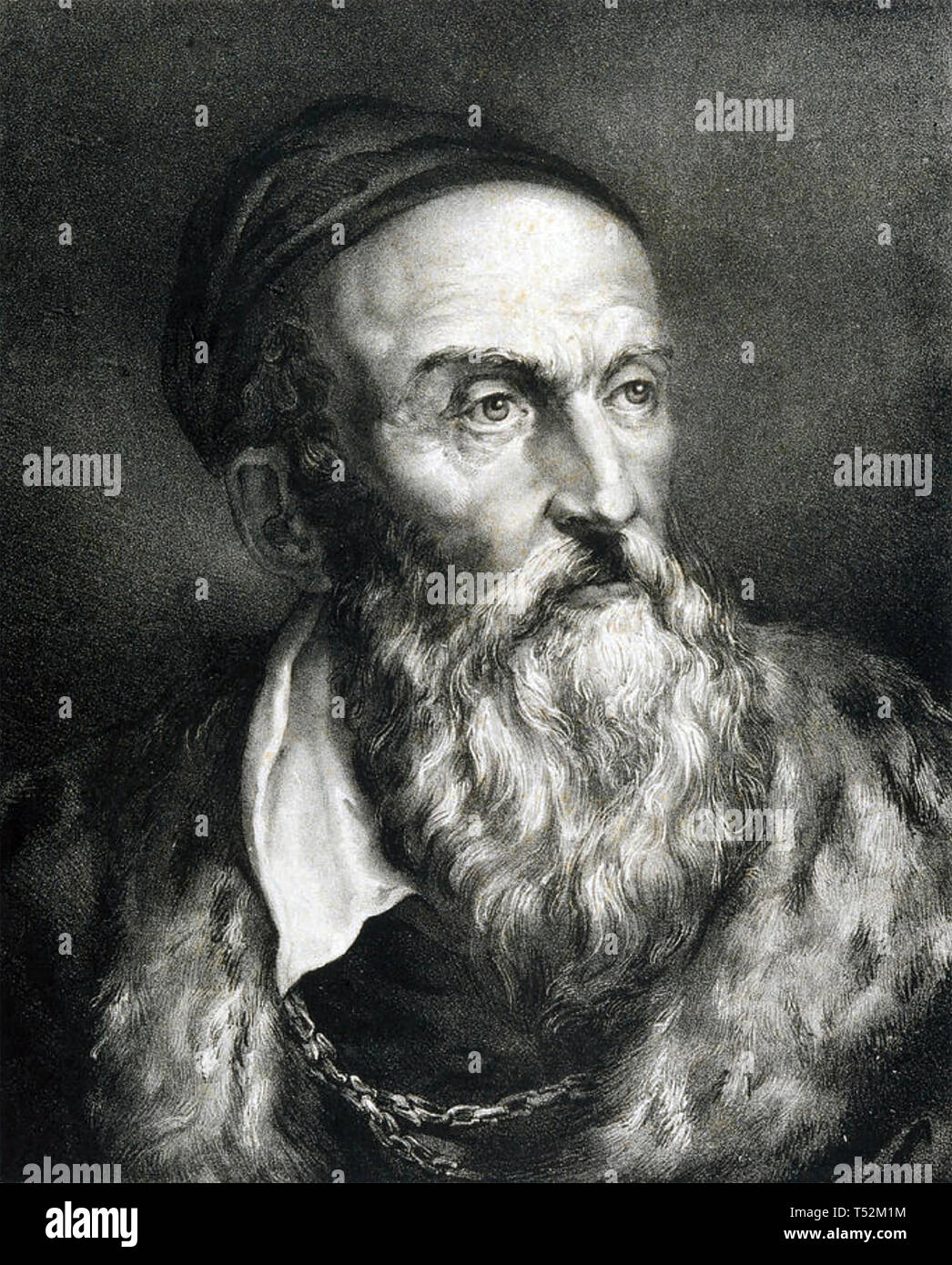 C TITIEN (1489-1576) peintre italien à propos de 1567 Banque D'Images
