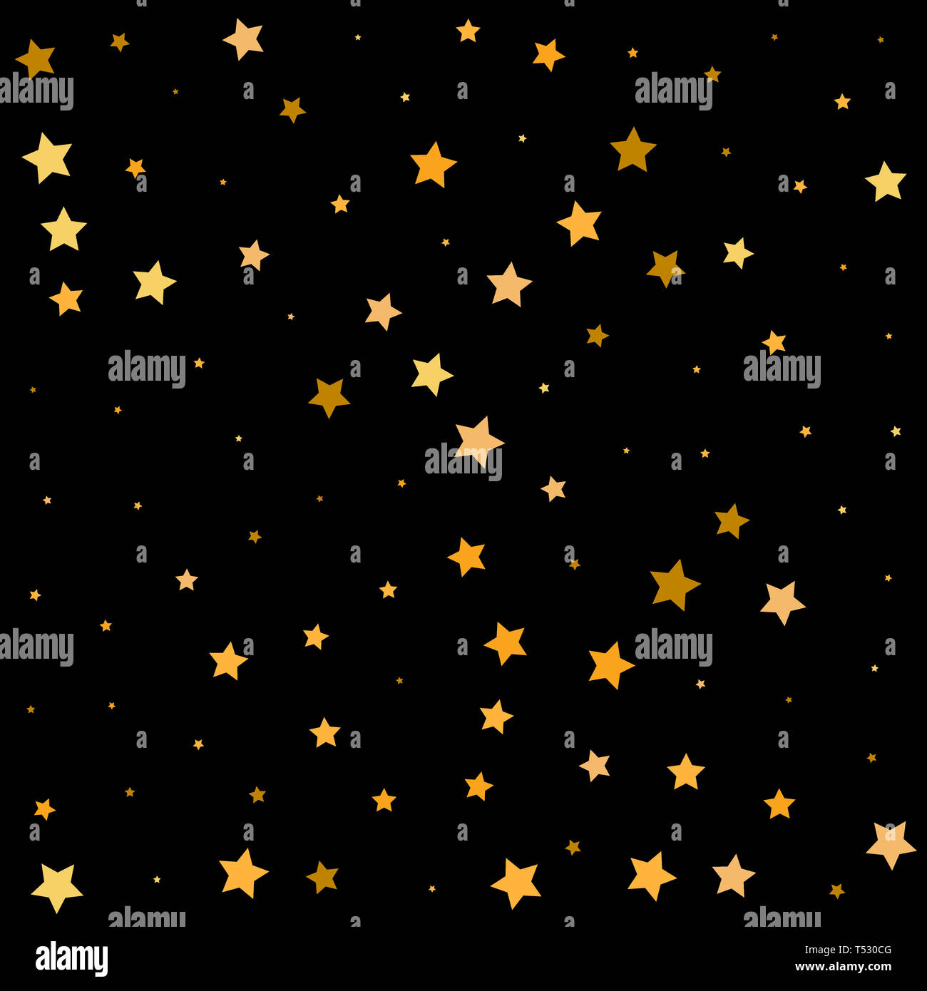 Étoiles scintiller. Night Magic. célébration falling stars Banque D'Images
