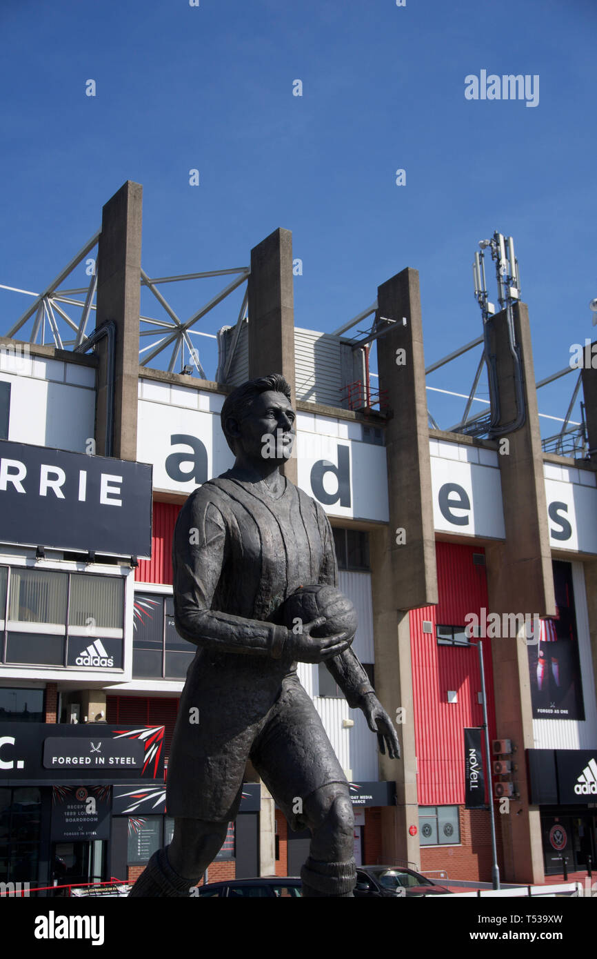 Bramall Lane, Sheffield United Sol Banque D'Images