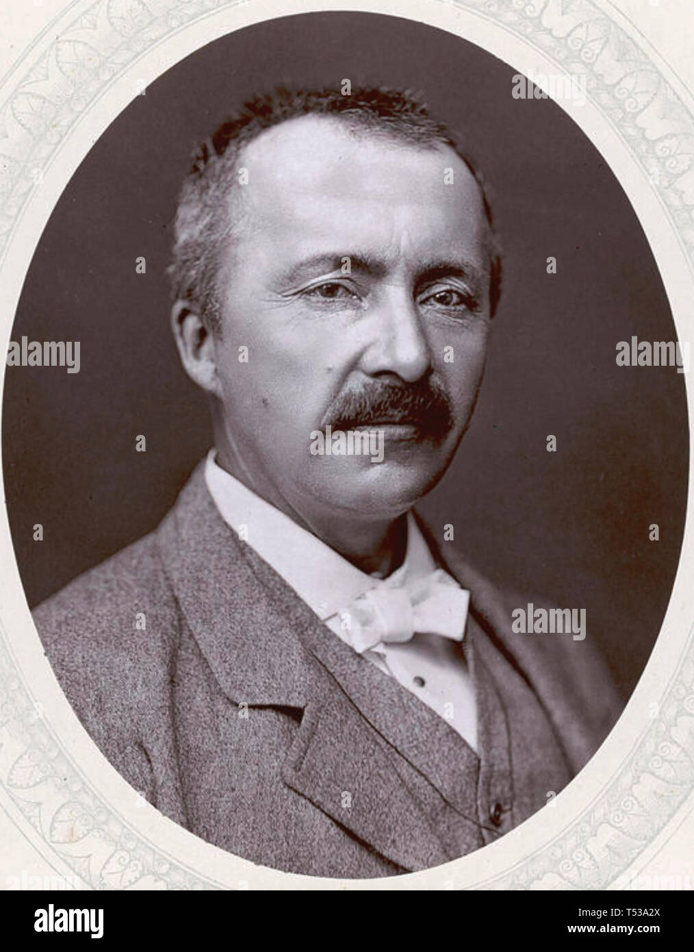 HEINRICH SCHLIEMANN (1822-1890) archéologue allemand Banque D'Images