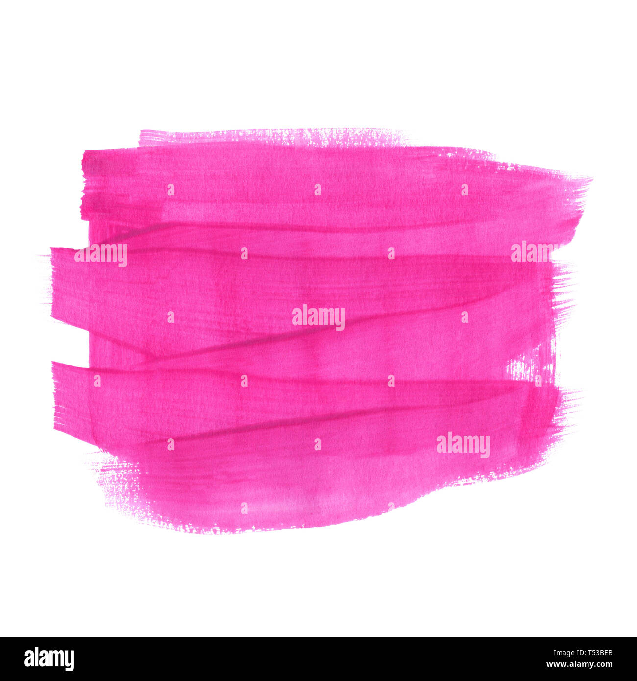 Modèle Abstrait horizontale pour le texte. La main peinte à la gouache. La texture de la brosse. Mat élégant motif violet pour les invitations de mariage, cartes, Banque D'Images