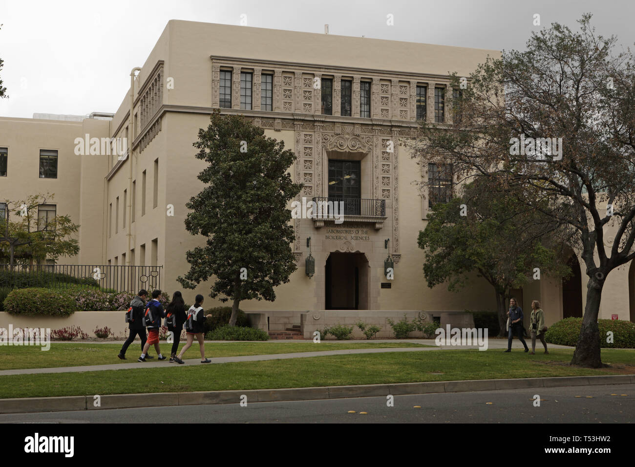 Caltech série campus, laboratoires de sciences biologiques Kerckhoff Banque D'Images