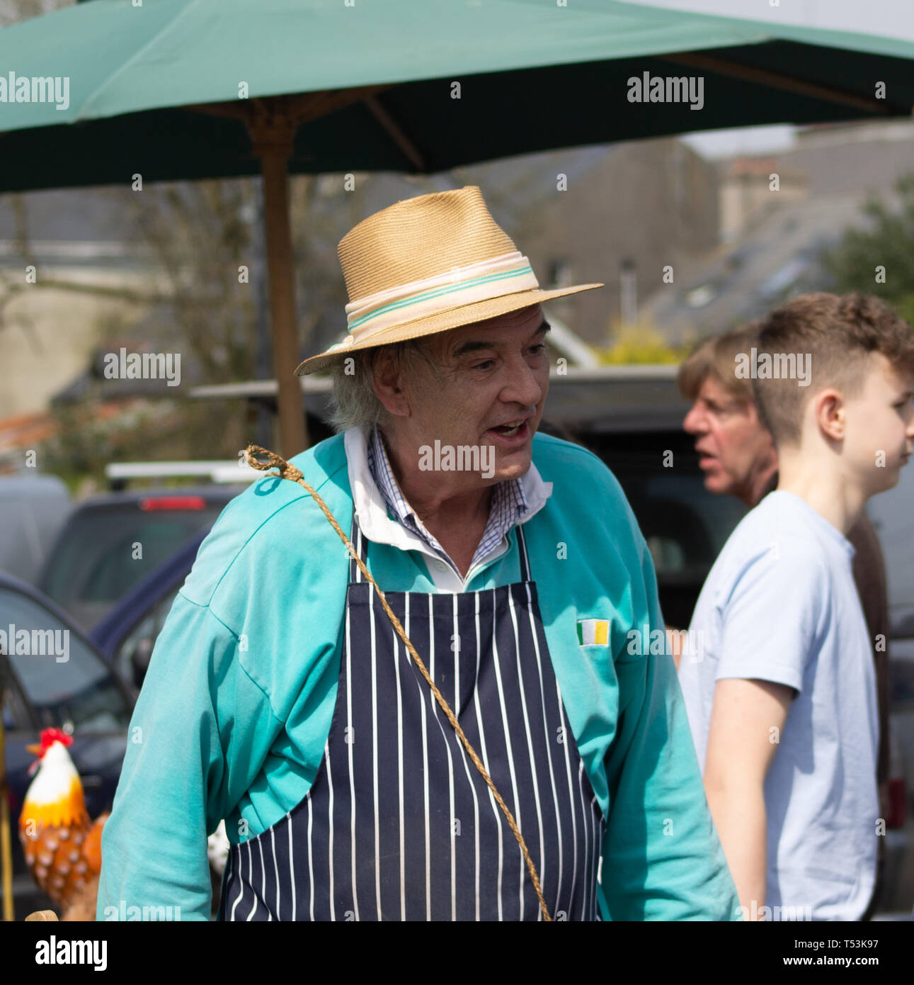 Ian Bailey journaliste vivant en Irlande bientôt en france pour subir un procès pour meurtre. Banque D'Images