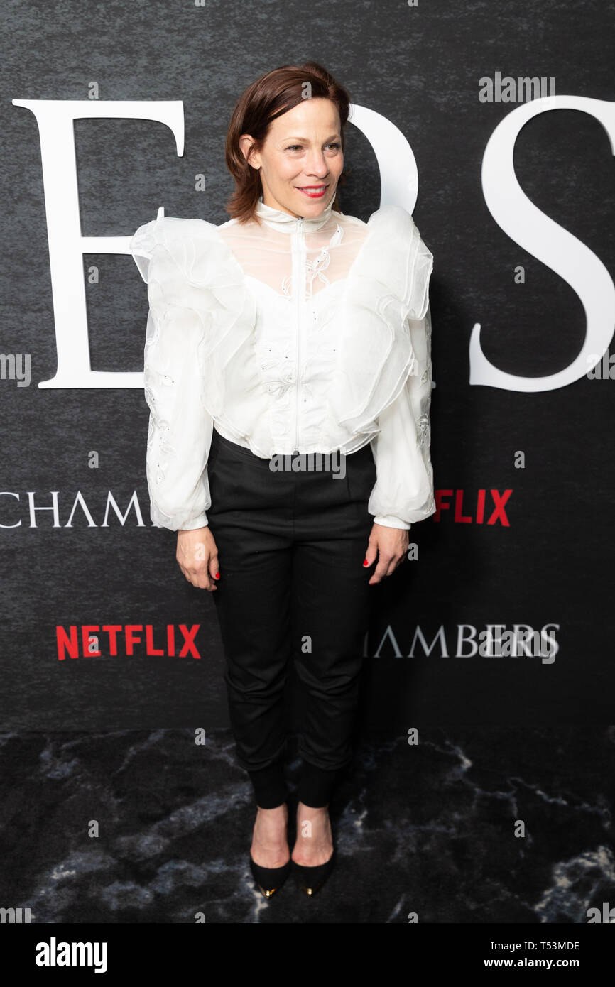 NEW YORK, NY - 15 avril : Lili Taylor assiste à la Netflix Saison 1 chambres à Metrograph Premiere de New York le 15 avril 2019 à New York. Banque D'Images