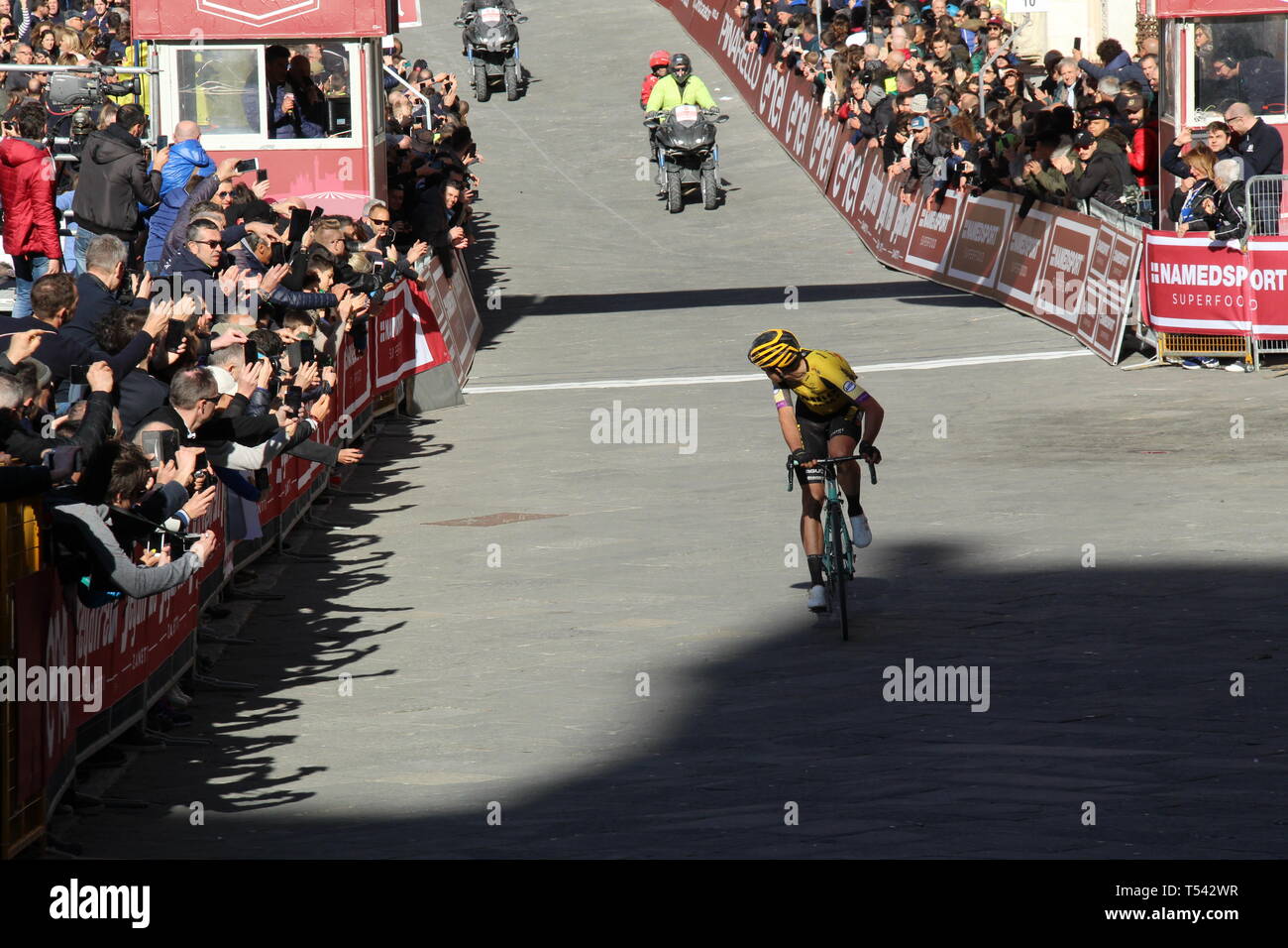 Strade Bianche 2019 - UCI World Tour Pro course cycliste. À Sienne Sienne Banque D'Images