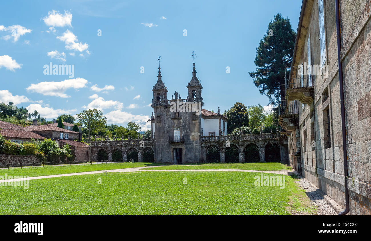 Pazo de Oca Manor House en Galice - Espagne Banque D'Images