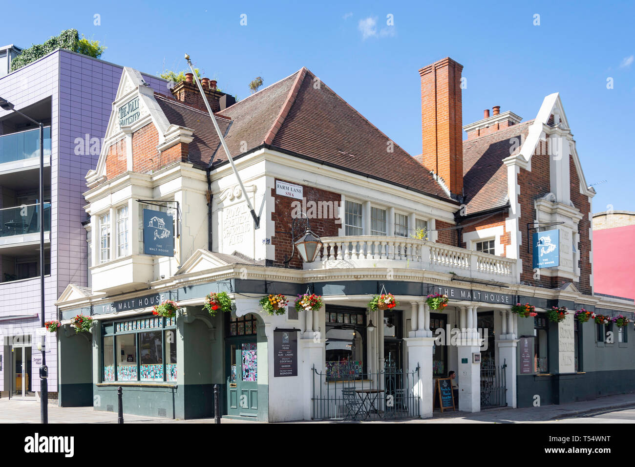 The Malt House Pub, Vanston Place, Fulham, London Borough of Hammersmith et Fulham, Greater London, Angleterre, Royaume-Uni Banque D'Images