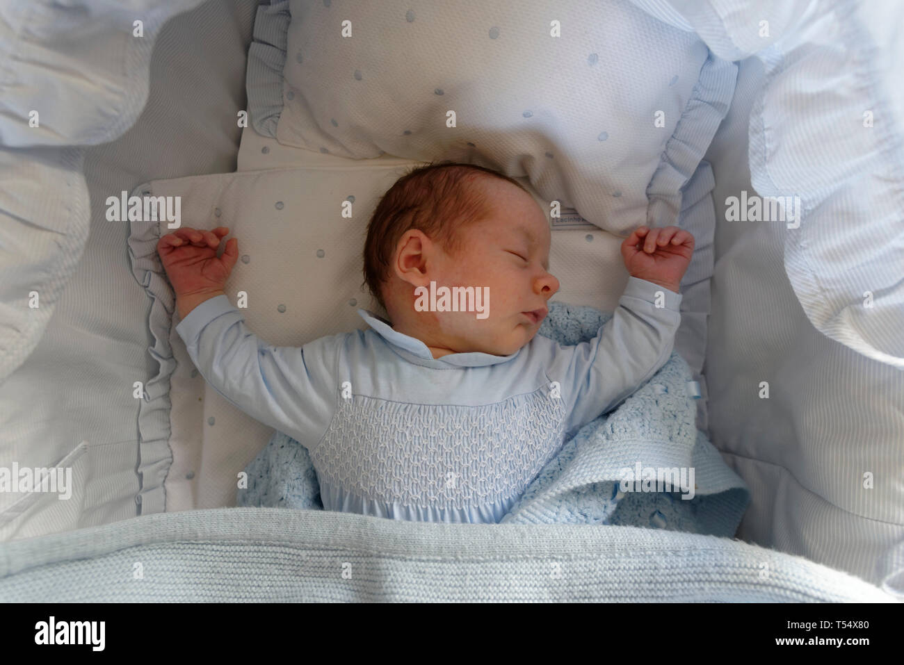 Bébé de 2 mois Banque D'Images