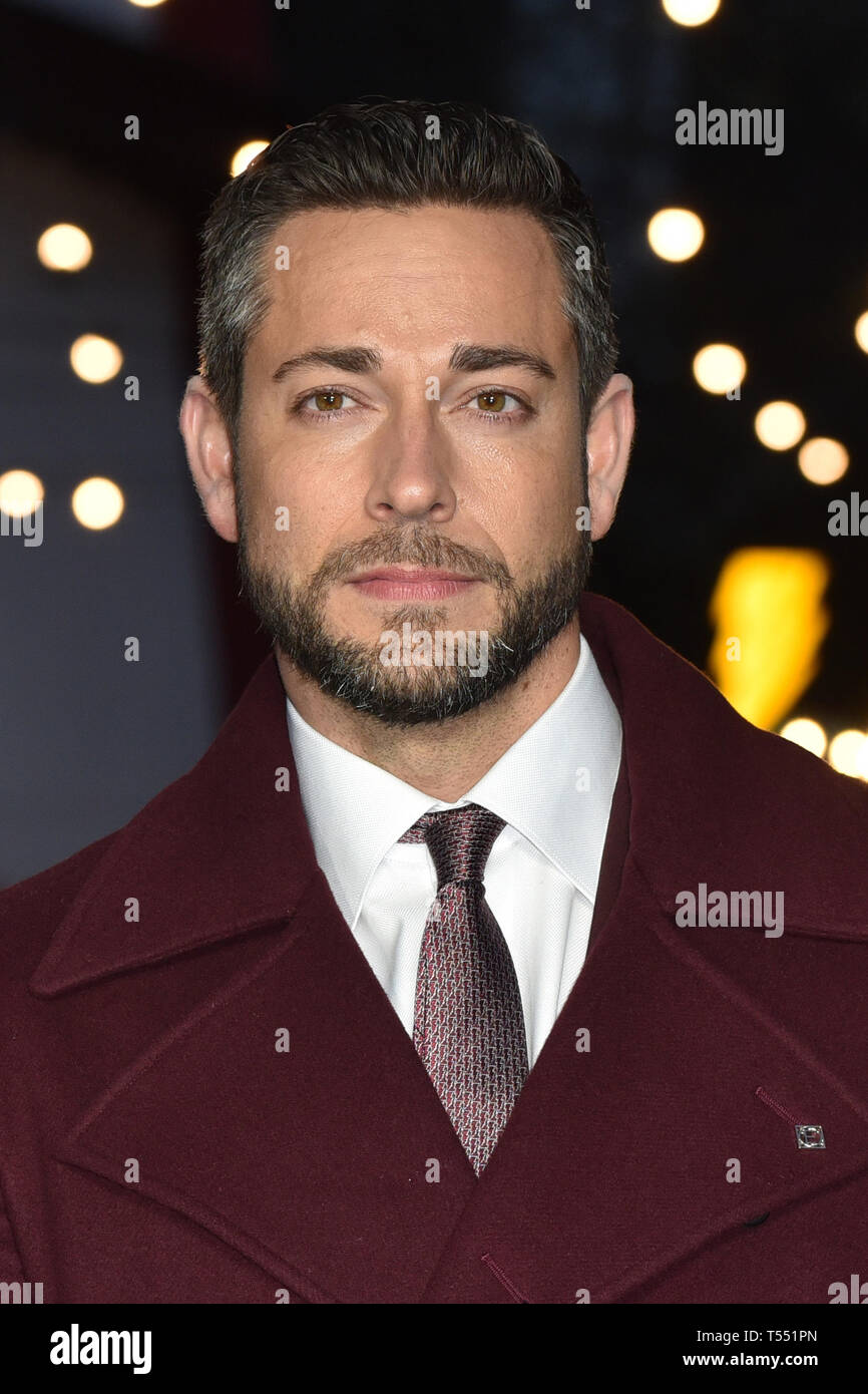 DC lancer le premier super-fête foraine sur la rive sud de Londres pour fêter la sortie du nouveau film de super-héros Shazam ! Avec : Zachary Levi Où : London, Royaume-Uni Quand : 20 mars 2019 Source : WENN.com Banque D'Images