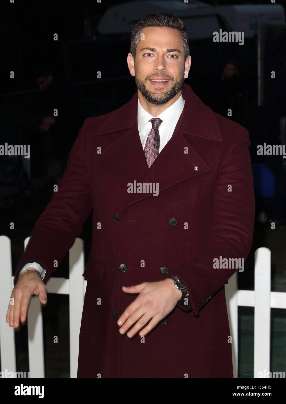 Shazam Fête foraine Lancement au Bernie Spain Gardens, South Bank, Londres avec : Zachary Levi Où : London, Royaume-Uni Quand : 20 mars 2019 Source : WENN.com Banque D'Images