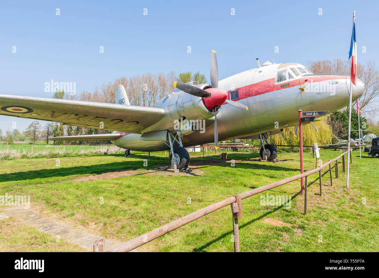 Vickers Valetta C2 du Norfolk et du Suffolk Aviation Museum, Flixton, Suffolk, UK Banque D'Images