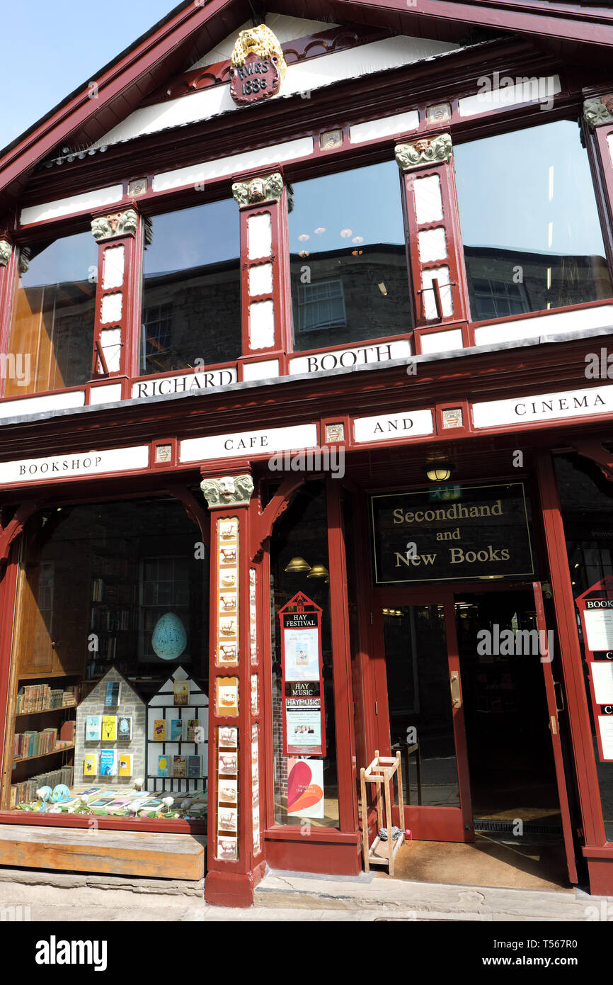 Hay-on-Wye le célèbre Richard Booth librairie à Hay-on-Wye Powys Pays de Galles UK en 2019 Banque D'Images Hay-on-Wye le célèbre Richard Booth librairie à Hay-on-Wye Powys Pays de Galles UK en 2019 Banque D'Images