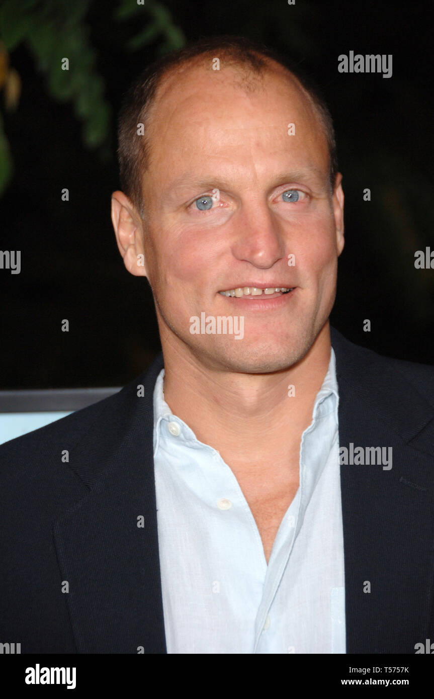 LOS ANGELES, CA. 29 juin 2006 : l'acteur Woody Harrelson au Los Angeles Film Festival première de son nouveau film 'UN Scanner Darkly" à la John Anson Ford Amphitheatre, Los Angeles. © 2006 Paul Smith / Featureflash Banque D'Images