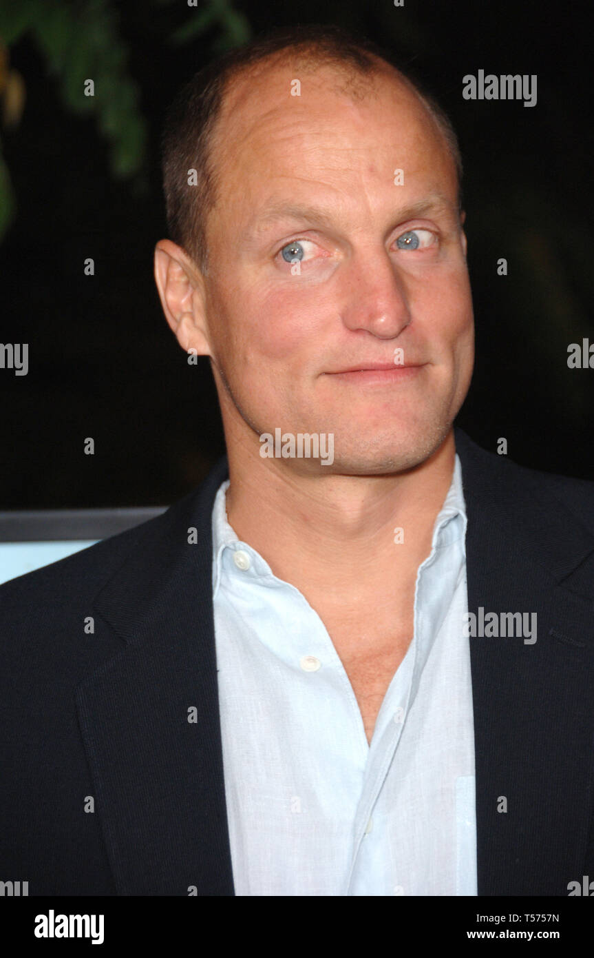 LOS ANGELES, CA. 29 juin 2006 : l'acteur Woody Harrelson au Los Angeles Film Festival première de son nouveau film 'UN Scanner Darkly" à la John Anson Ford Amphitheatre, Los Angeles. © 2006 Paul Smith / Featureflash Banque D'Images