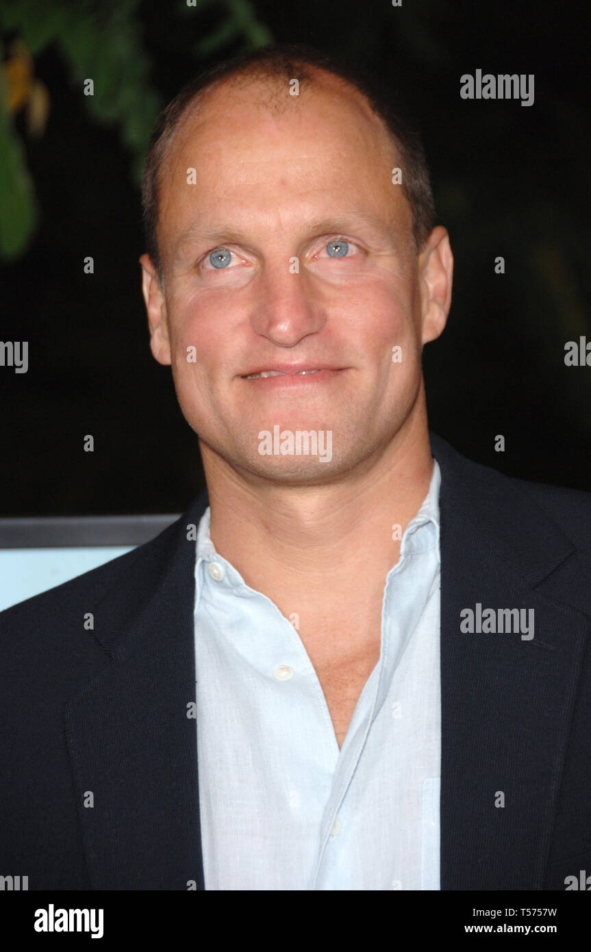 LOS ANGELES, CA. 29 juin 2006 : l'acteur Woody Harrelson au Los Angeles Film Festival première de son nouveau film 'UN Scanner Darkly" à la John Anson Ford Amphitheatre, Los Angeles. © 2006 Paul Smith / Featureflash Banque D'Images