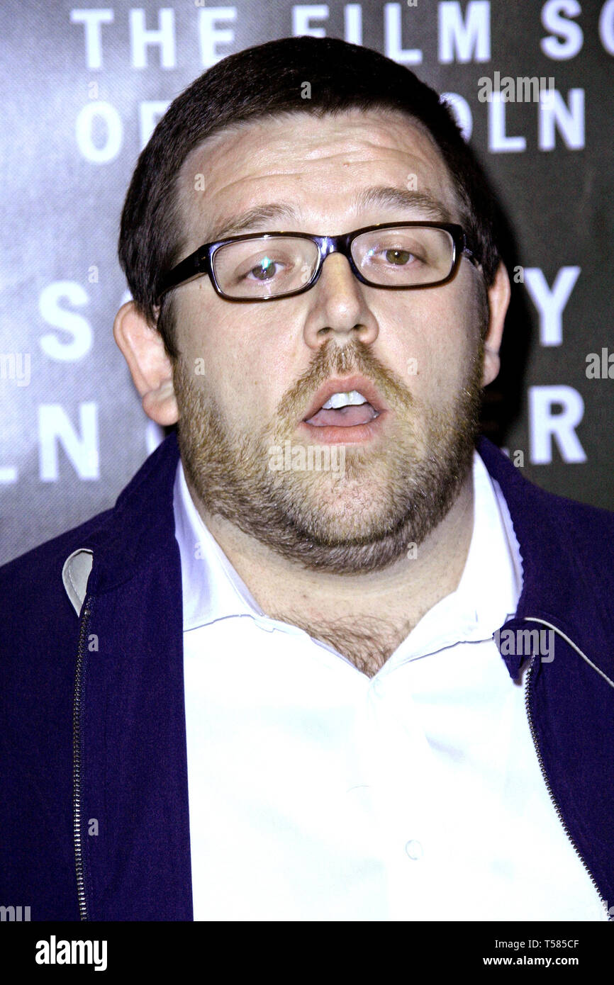 New York, USA. 10 avr, 2007. Nick Frost au New York Premiere pour 'Hot Fuzz" au Walter Reade Theater, Film Society of Lincoln Center le 10 avril 2007 à New York, New York. crédit : Steve Mack/S.D. Mack Photos/Alamy Banque D'Images