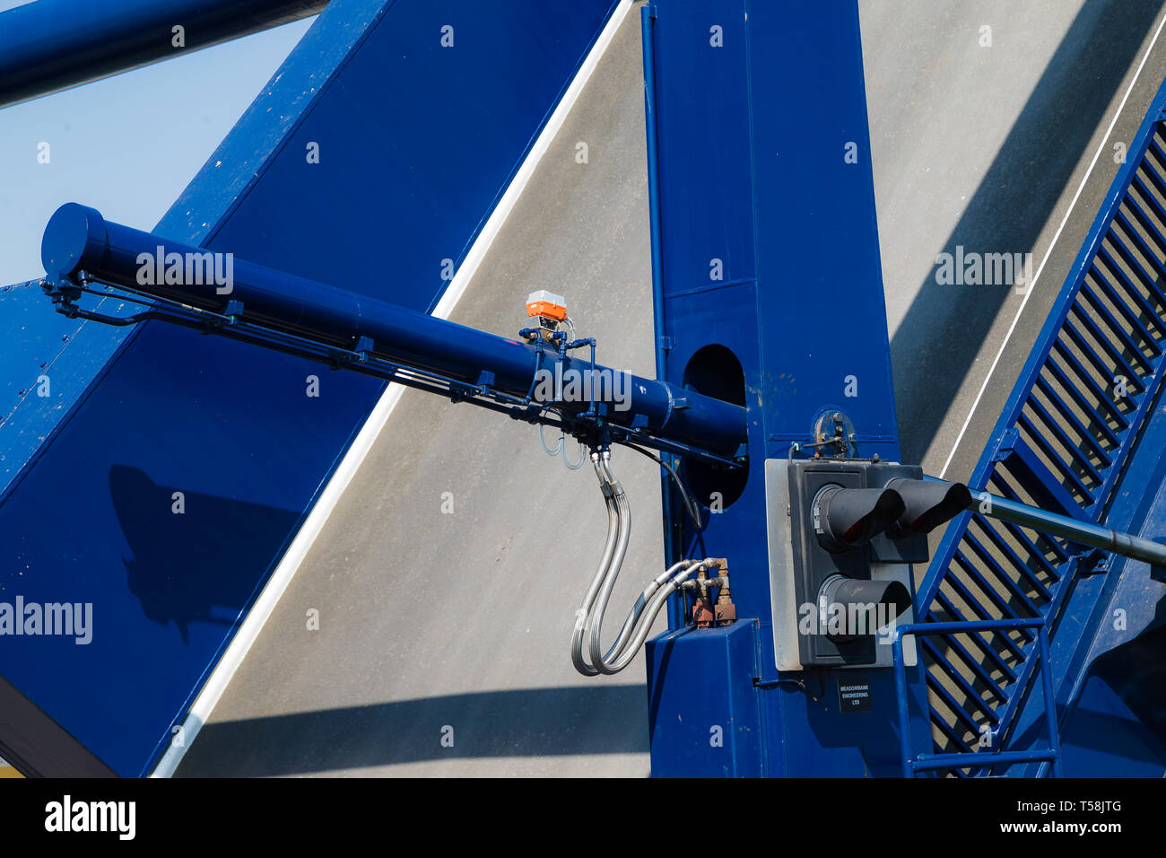 Port de Plaisance Maritime Chatham bascule bridge et serrure. Un gros