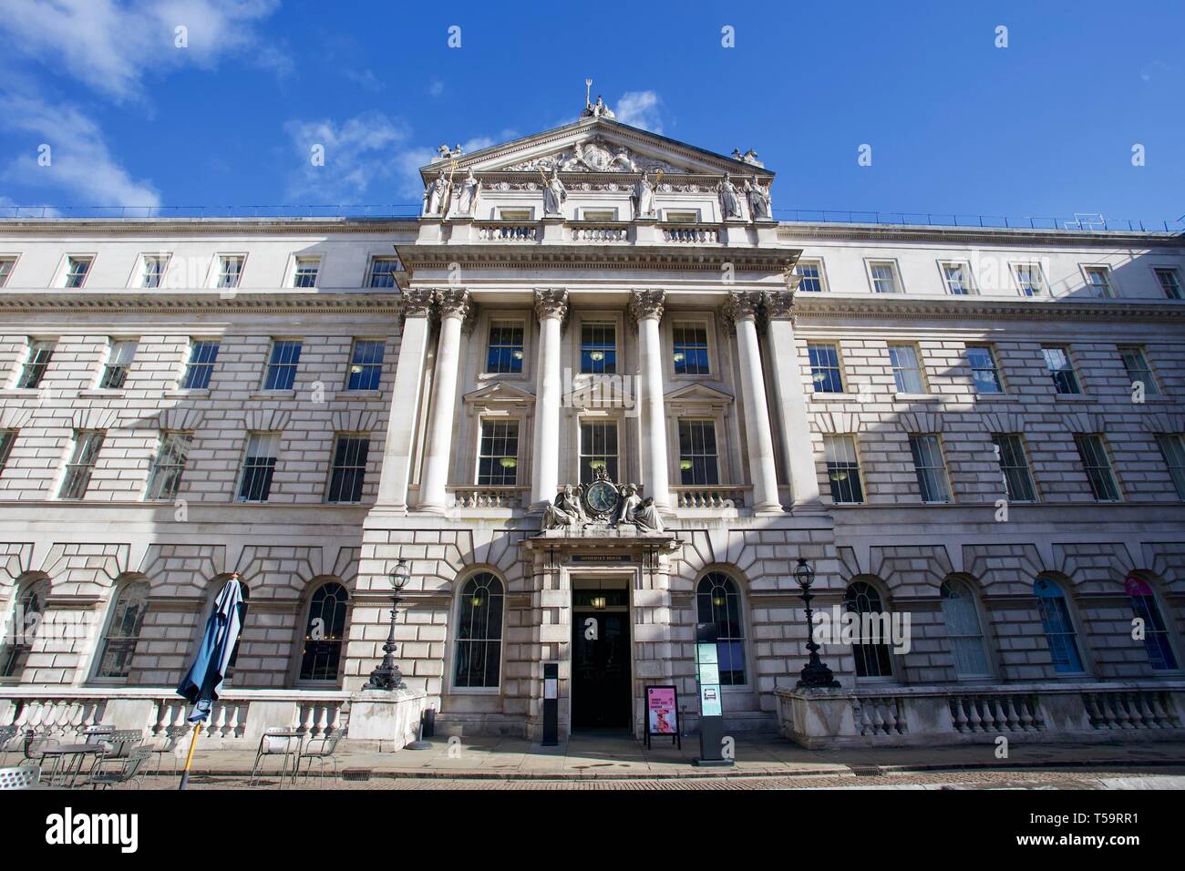 Somerset House, Londres, Angleterre Banque D'Images