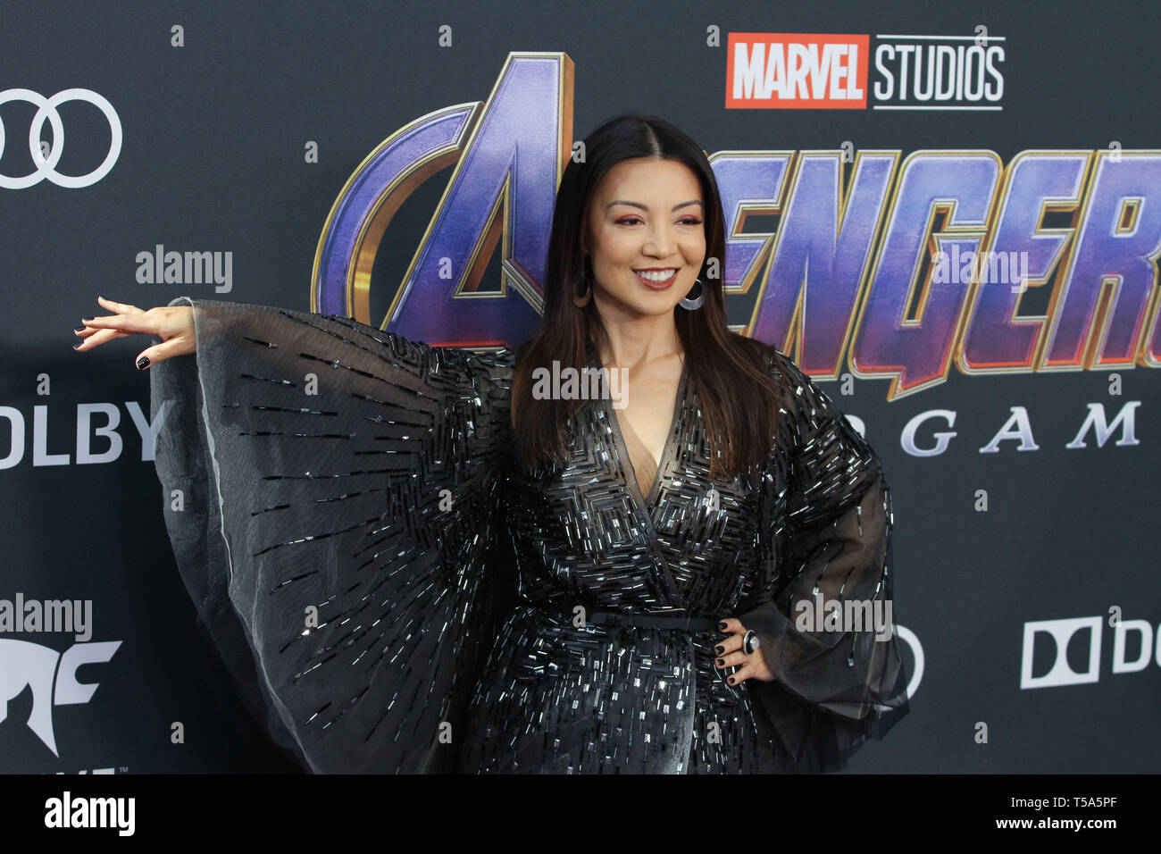 Ming-Na Wen lors de la première mondiale de Marvel Studios' 'Avengers : Endgame' qui a eu lieu au Los Angeles Convention Center, Los Angeles, CA, le 22 avril 2019. Crédit photo : Joseph Martinez / PictureLux Banque D'Images