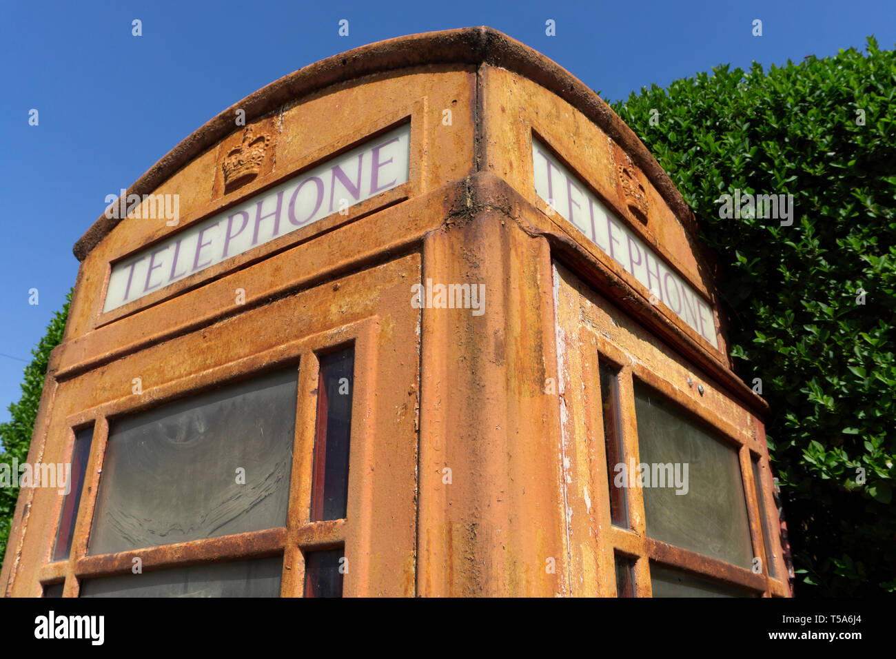 Rusty décolorées K6 téléphone fort Banque D'Images