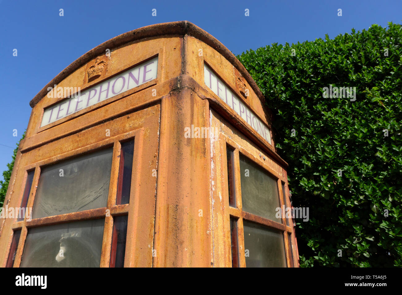 Rusty décolorées K6 téléphone fort Banque D'Images