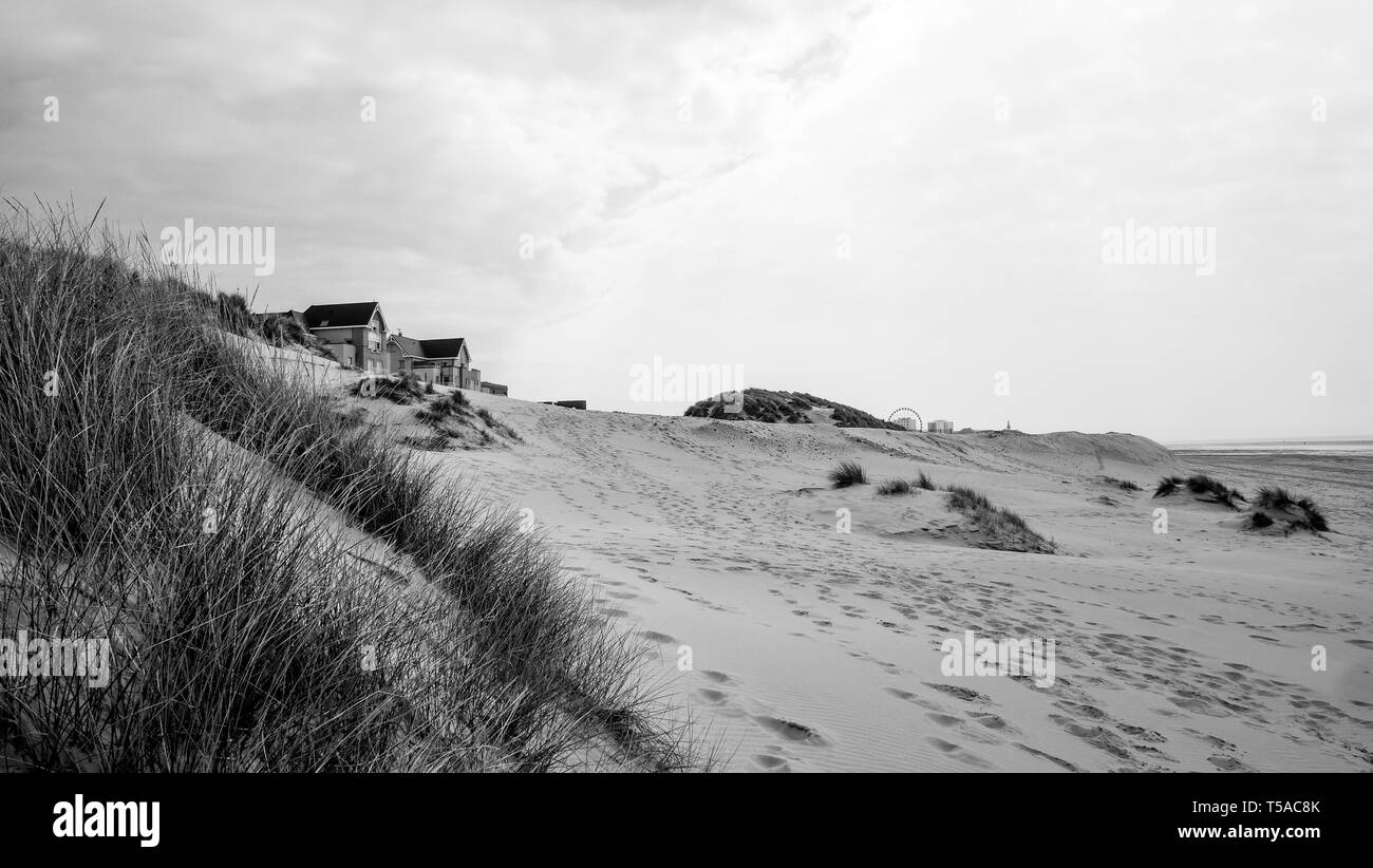 Berck-Plage, Rhône, Hauts-de-France, France Banque D'Images