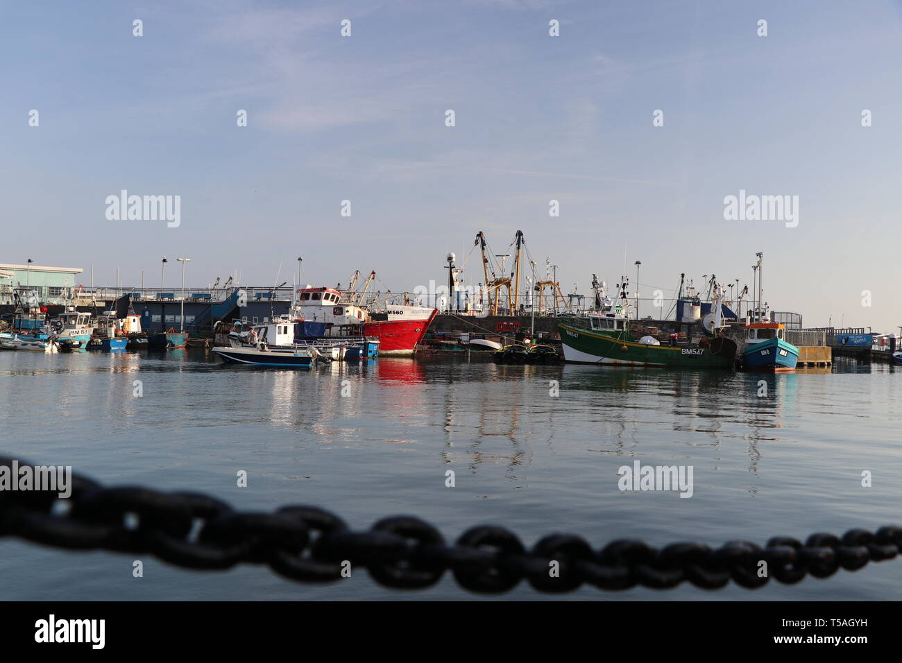 Port de Brixham Banque D'Images