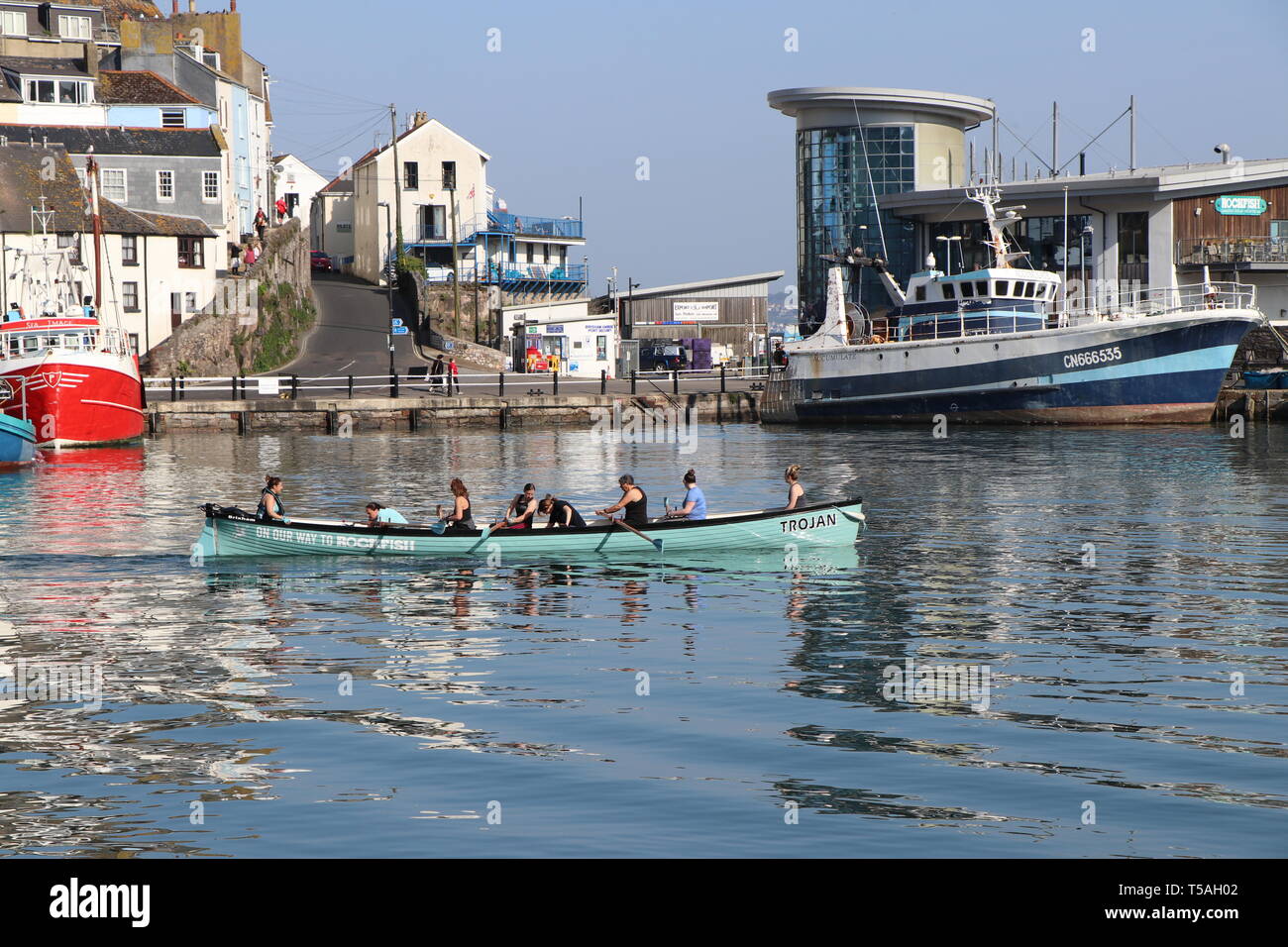 Port de Brixham Banque D'Images