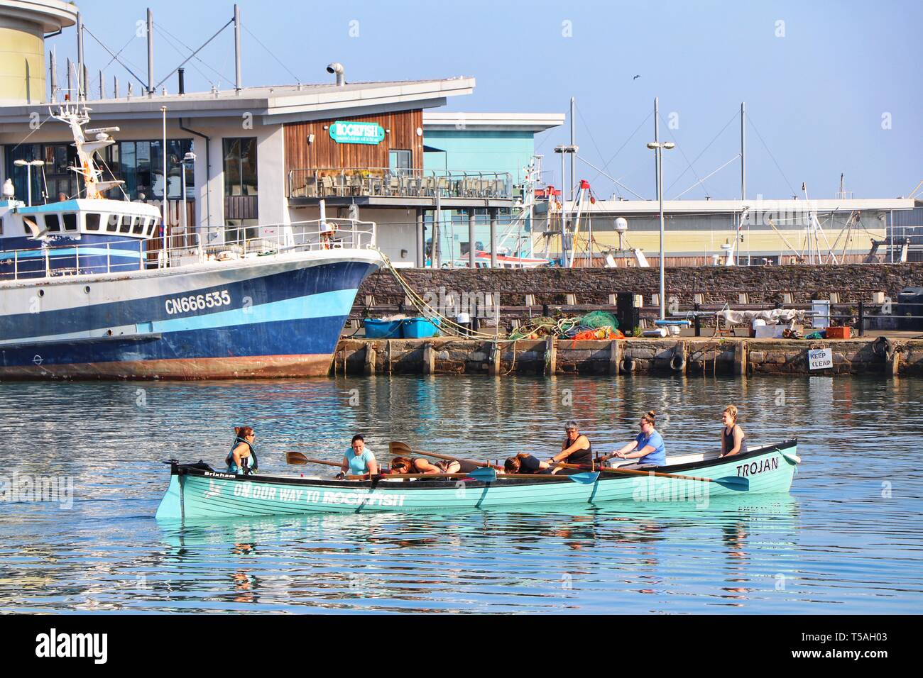 Port de Brixham Banque D'Images