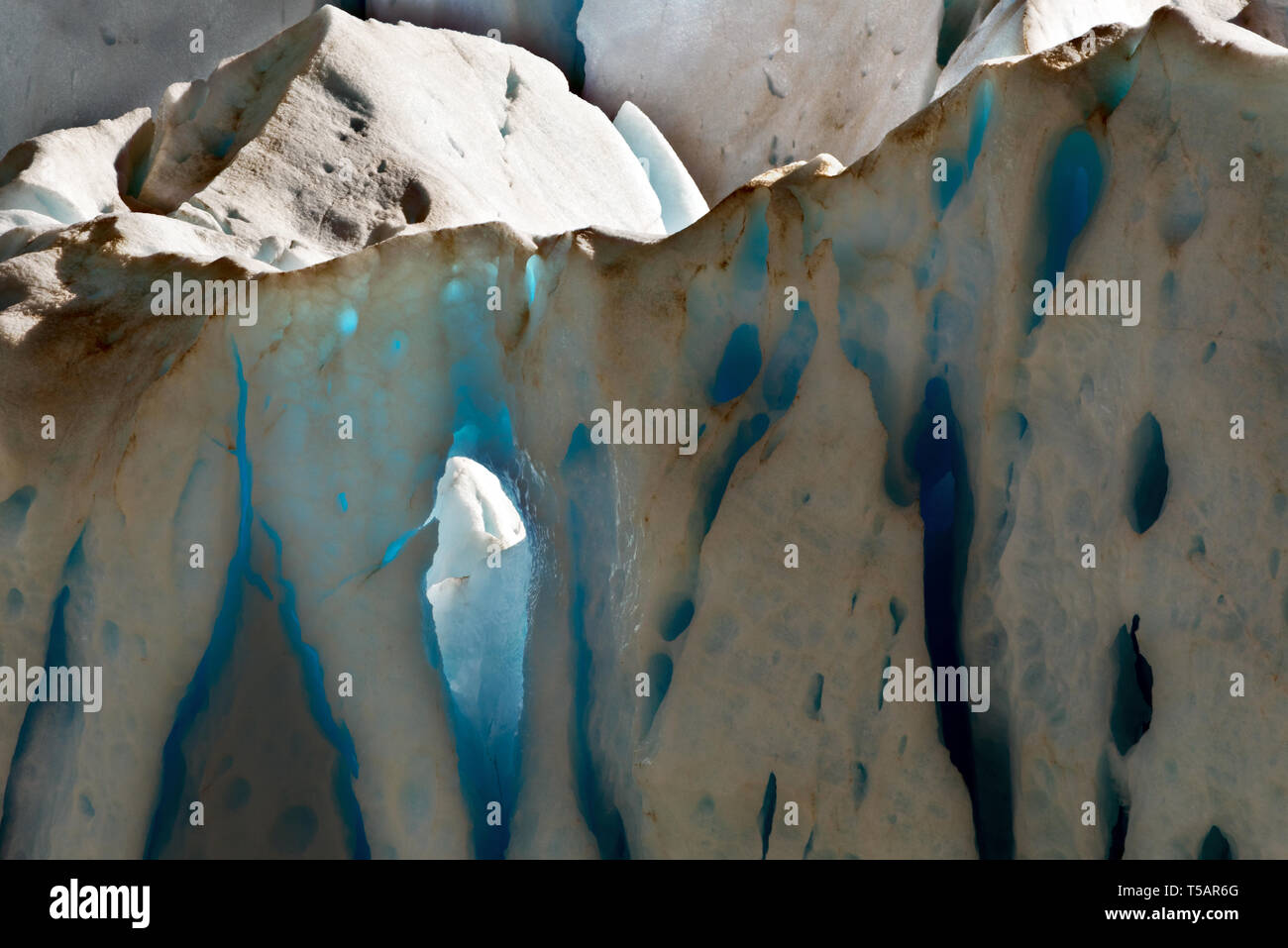 Le Glacier Perito Moreno, Argentine, NP Los Glaciares Banque D'Images