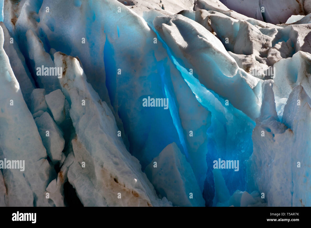 Le Glacier Perito Moreno, Argentine, NP Los Glaciares Banque D'Images