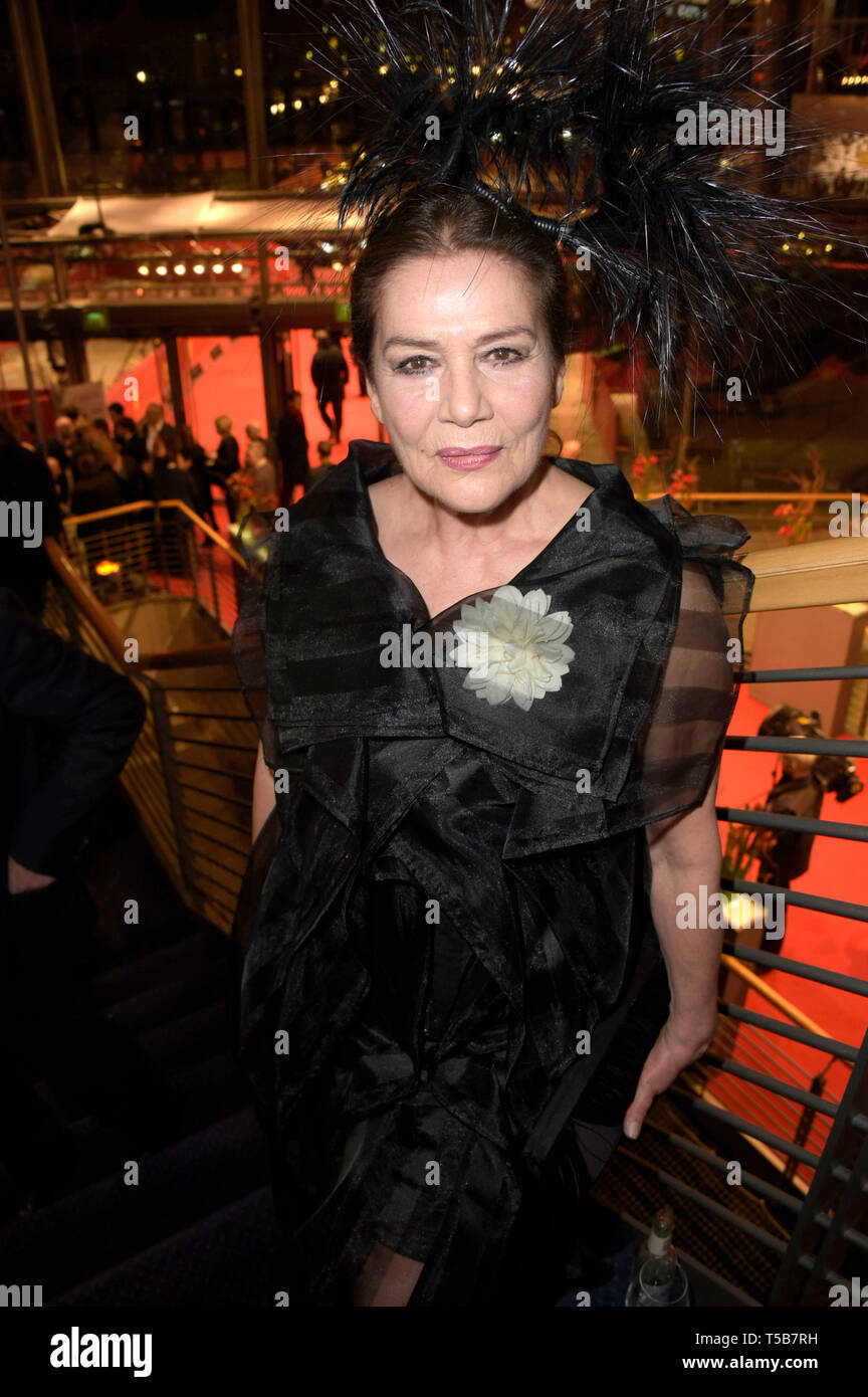 Berlin, Deutschland. 05 févr., 2015. Hannelore Elsner participant à la partie Opnening à la 65e Festival International du Film de Berlin/Berlinale 2015 le 05 février, 2015. Utilisation dans le monde entier | Credit : dpa/Alamy Live News Banque D'Images