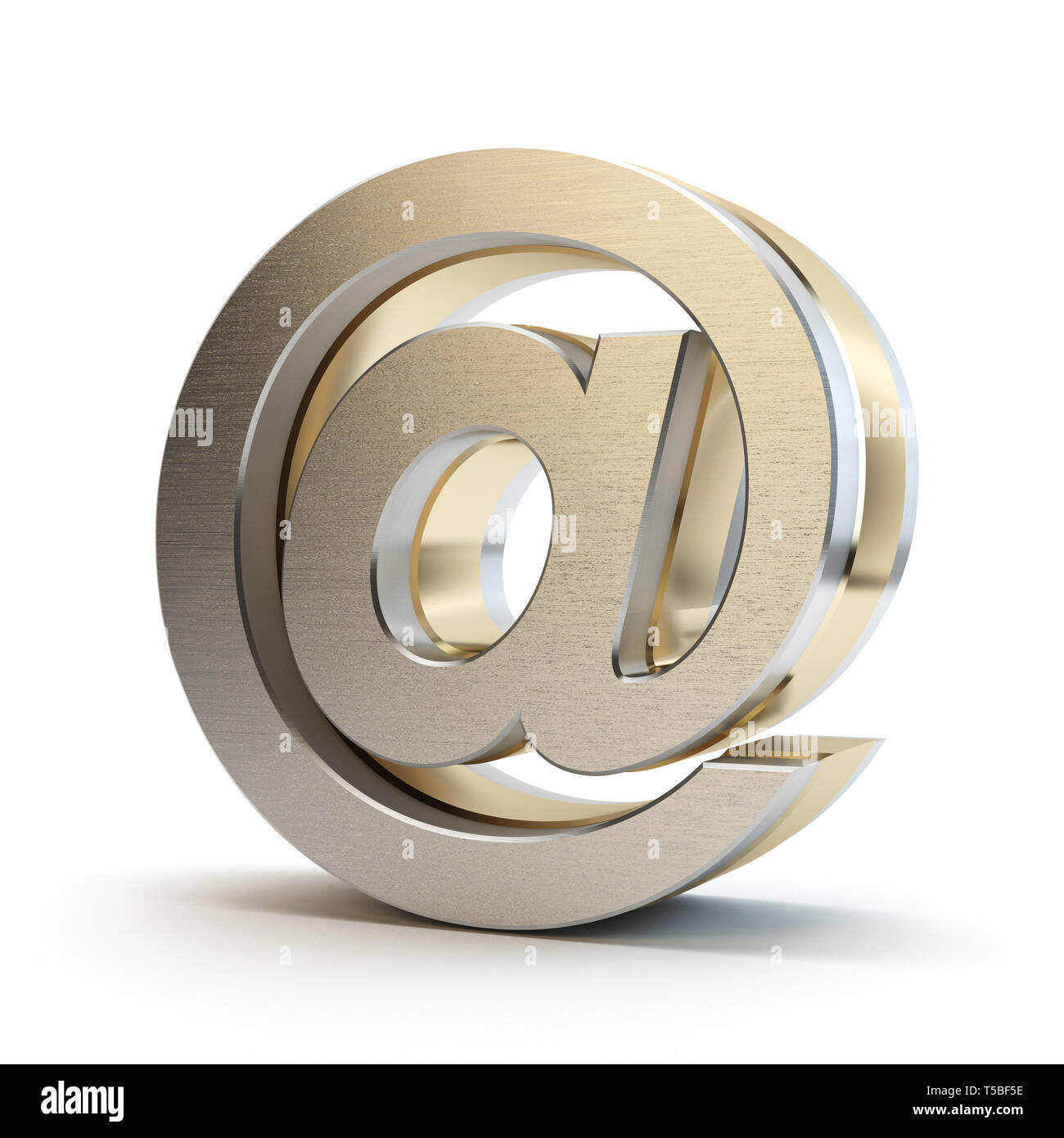 E-mail 3D Symbol Banque D'Images